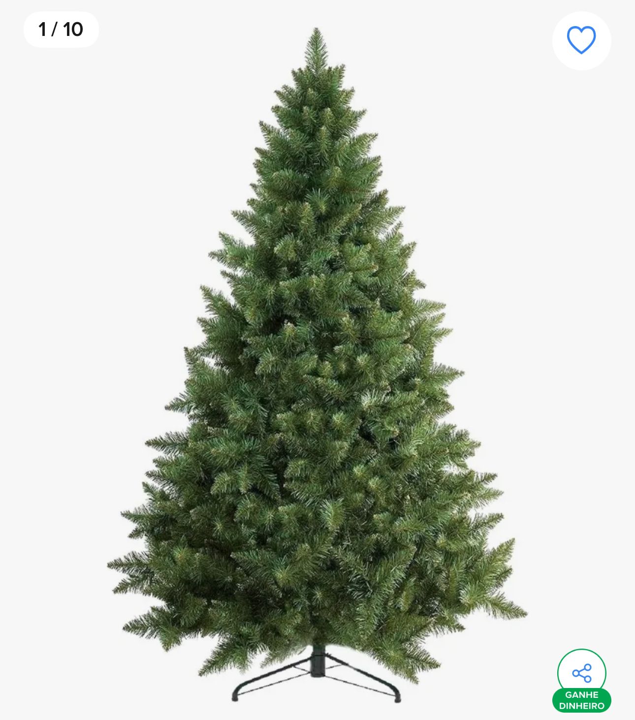 Arvore De Natal 1,80m 900 Galhos Cheia Zenx Medali Premium